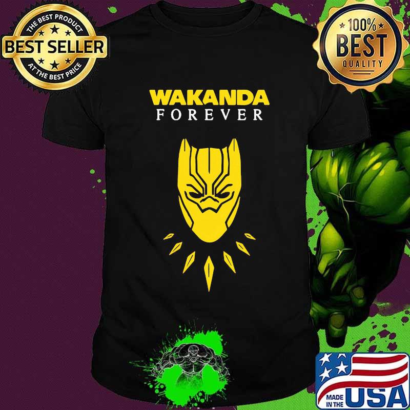 Wakanda forever marvel heroes black panther chadwick boseman rip shirt