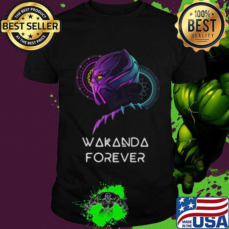Wakanda forever marvel heroes black panther chadwick rip 2020 shirt