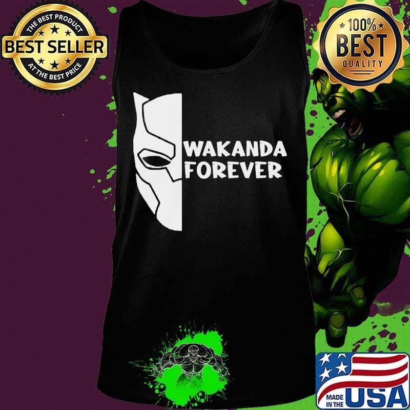 Wakanda forever marvel heroes black panther chadwick rip face s Tank top Wakanda forever marvel heroes black panther chadwick rip face s Tank top