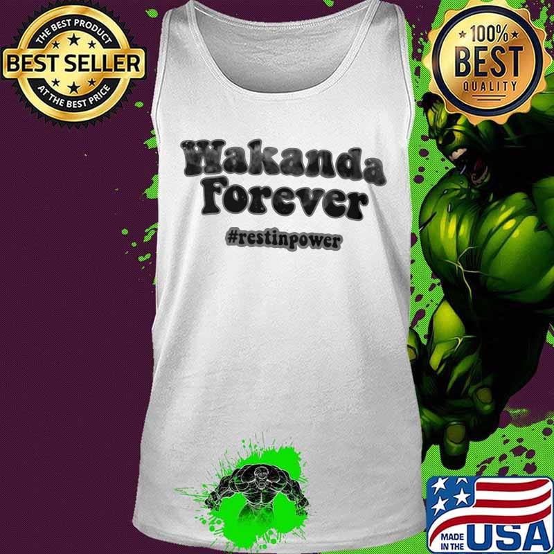 Wakanda forever rip chadwick black panther rest in power s Tank top Wakanda forever rip chadwick black panther rest in power s Tank top