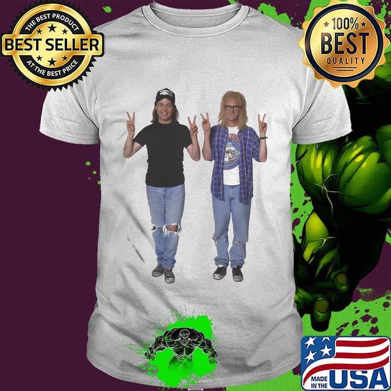 Wayne campbell and garth algar shirt