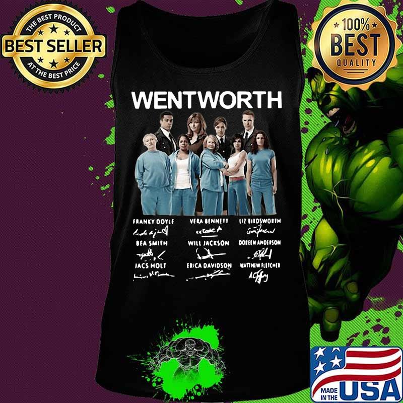 Wentworth movie characters signatures s Tank top Wentworth movie characters signatures s Tank top