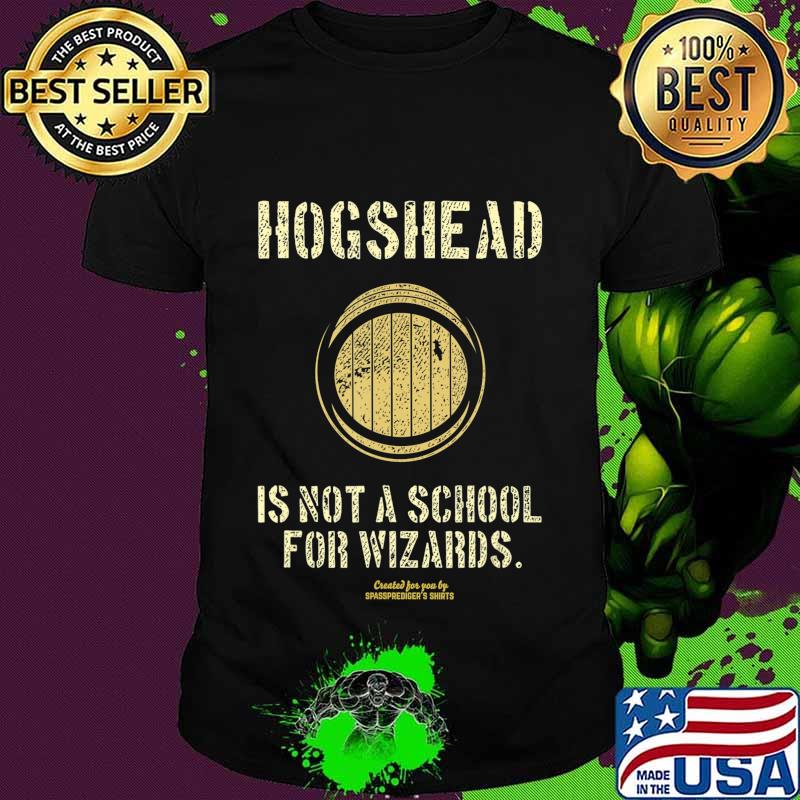 Whisky Fan Gift Idea Design Hogshead Cask Whisky T-Shirt