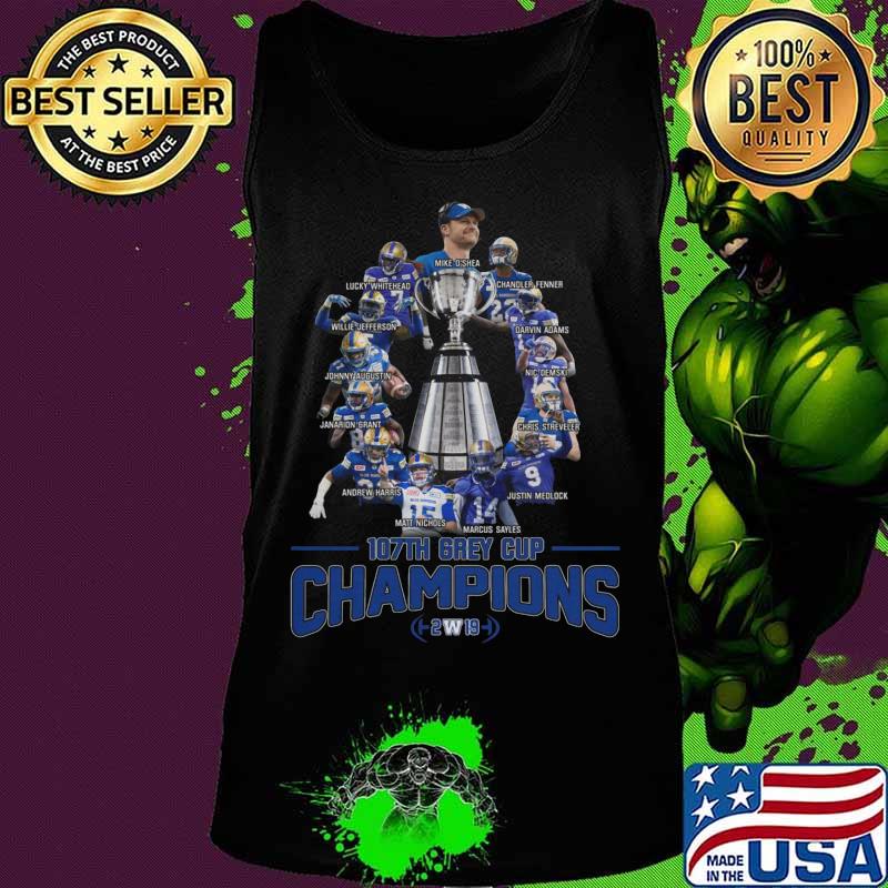 Winnipeg blue bombers 107th grey cup champions s Tank top Winnipeg blue bombers 107th grey cup champions s Tank top
