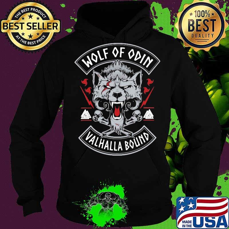 Wolf of odin valhalla bound s Hoodie Wolf of odin valhalla bound s Hoodie