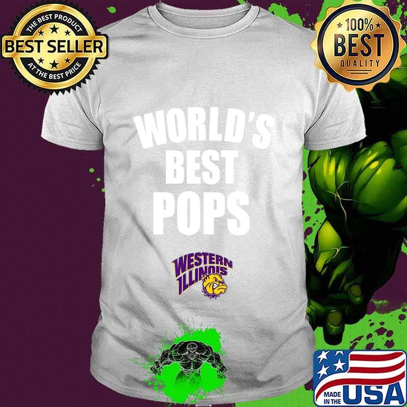 World's best pops western illinois shirt