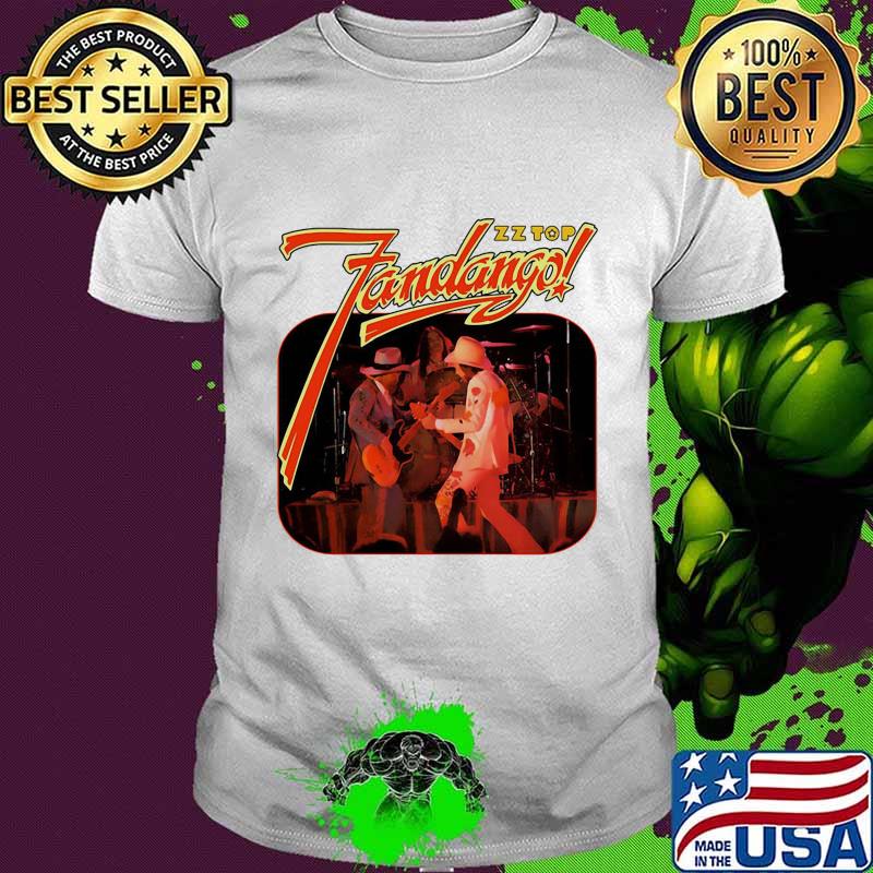 Zz top fandango album guitar shirt