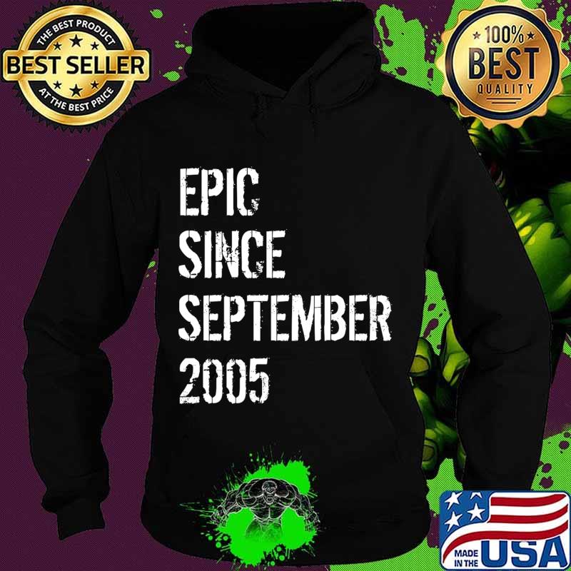 15th Birthday Gift For Boys Girls Born In September 2005 Premium T-Shirt Hoodie 15th Birthday Gift For Boys Girls Born In September 2005 Premium T-Shirt Hoodie