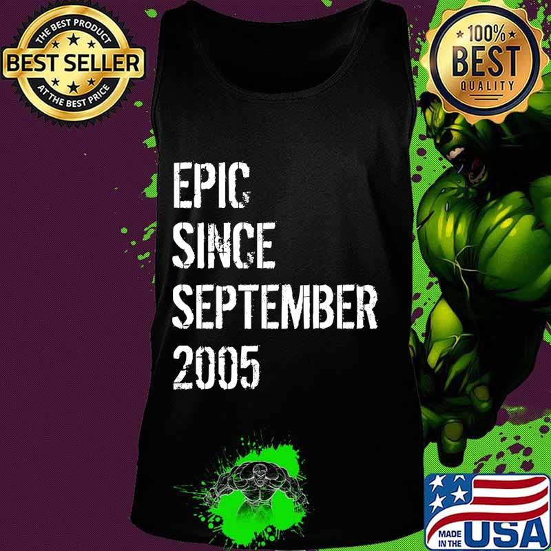 15th Birthday Gift For Boys Girls Born In September 2005 Premium T-Shirt Tank top 15th Birthday Gift For Boys Girls Born In September 2005 Premium T-Shirt Tank top