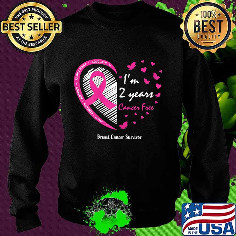 2 years and counting Cancer Survivor Gifts Women Mom Pink Breast Cancer Survivor Shirt Sweater 2 years and counting Cancer Survivor Gifts Women Mom Pink Breast Cancer Survivor Shirt Sweater