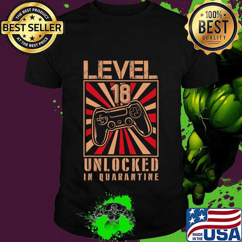 2002 Level18 Year Old 18 Quarantine Birthday Shirt