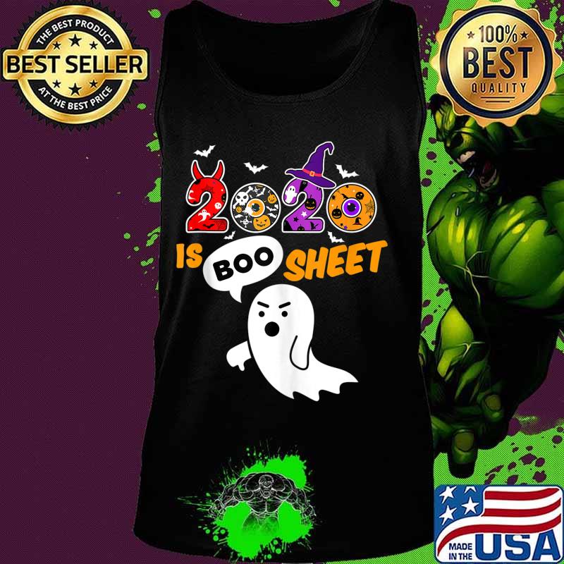 2020 is Boo Sheet Disapproving Ghost Halloween s Tank top 2020 is Boo Sheet Disapproving Ghost Halloween s Tank top