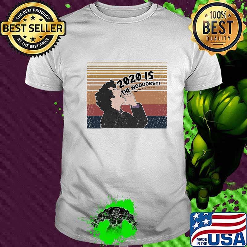 2020 the worst vintage retro shirt