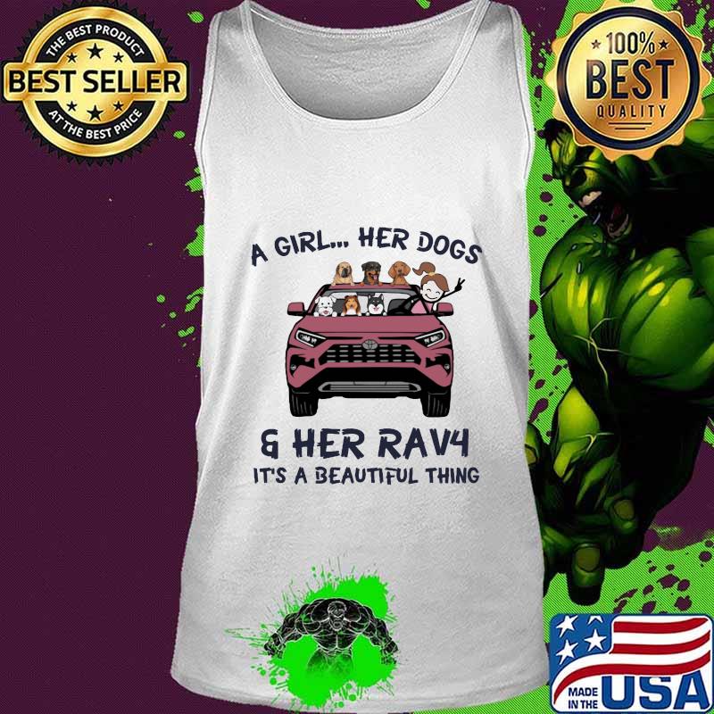 A girl her cats and herrav4 it's a beautiful thing s Tank top A girl her cats and herrav4 it's a beautiful thing s Tank top