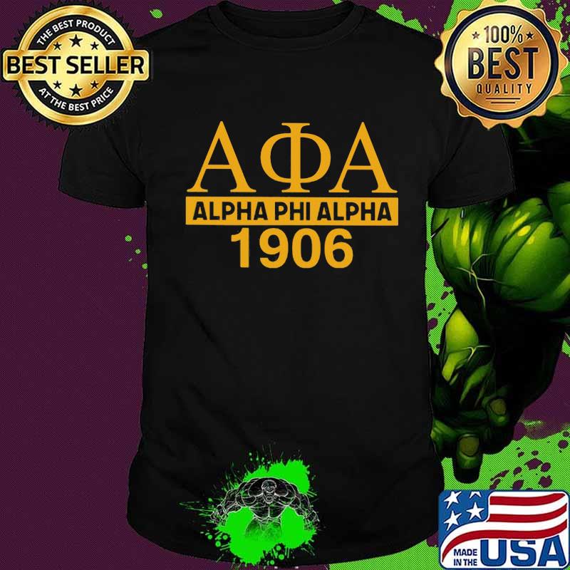 Alpha phi alpha 1906 vintage shirt