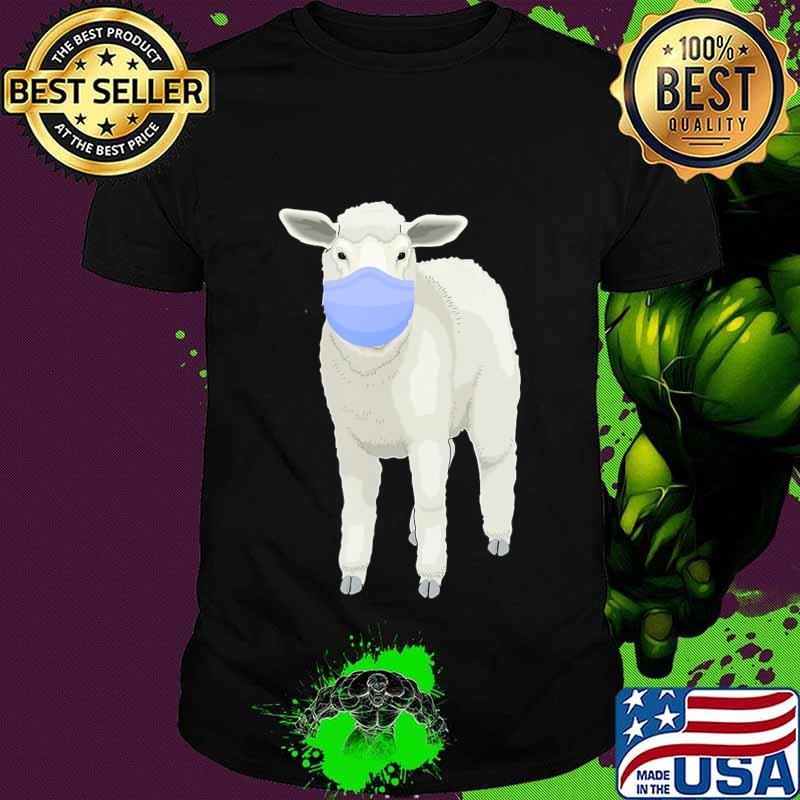 Anti mask sheep or sheeple with face mask T-Shirt