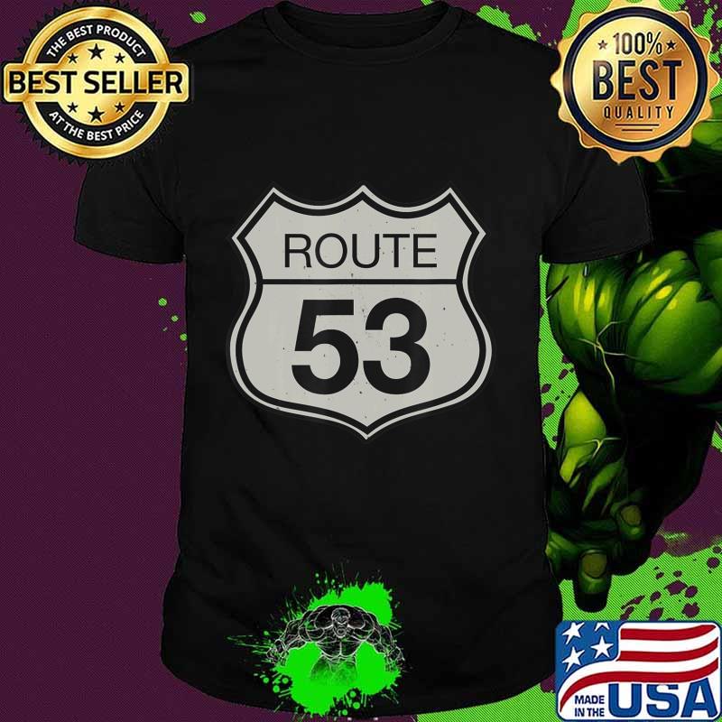 AWS DNS Route 53 Cloud Tee Road Traffic Sign T-Shirt