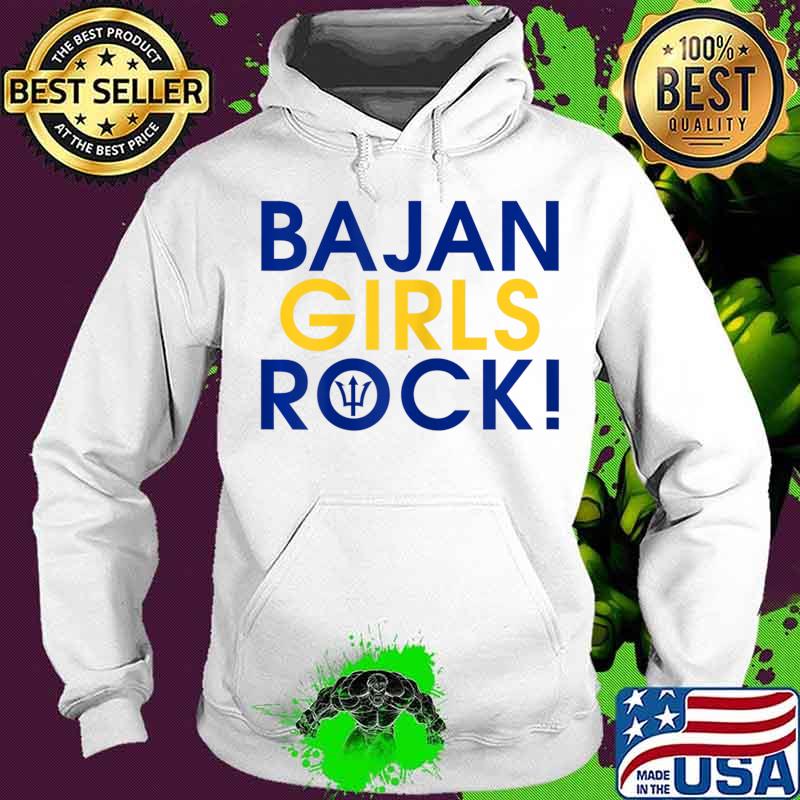 Bajan Girls Rock Barbados T-Shirt Hoodie Bajan Girls Rock Barbados T-Shirt Hoodie