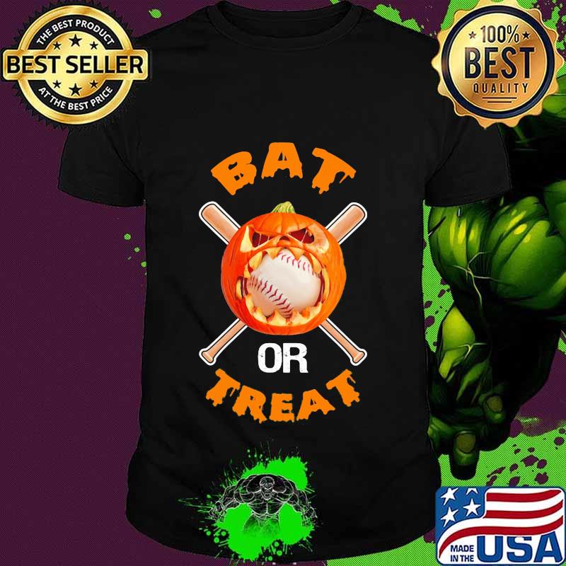 Baseball Bat Or Treat shirt