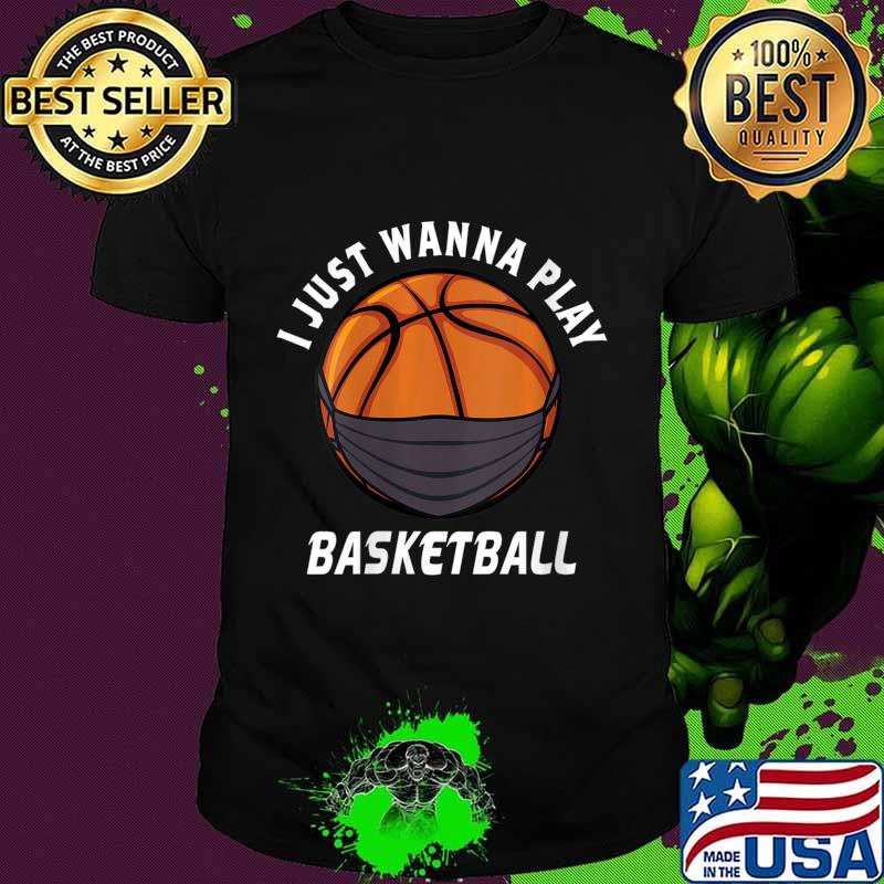 Basketball Face Mask Funny Basketball Quarantine Gift Sports Shirt