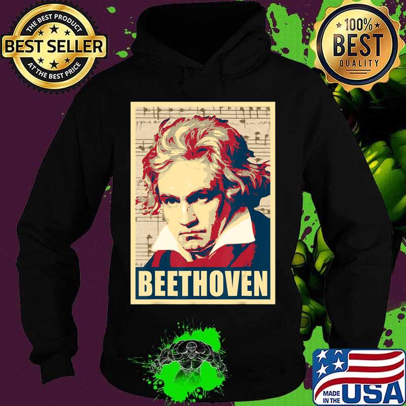 Beethoven Classical Music Composer Retro T-Shirt Hoodie Beethoven Classical Music Composer Retro T-Shirt Hoodie