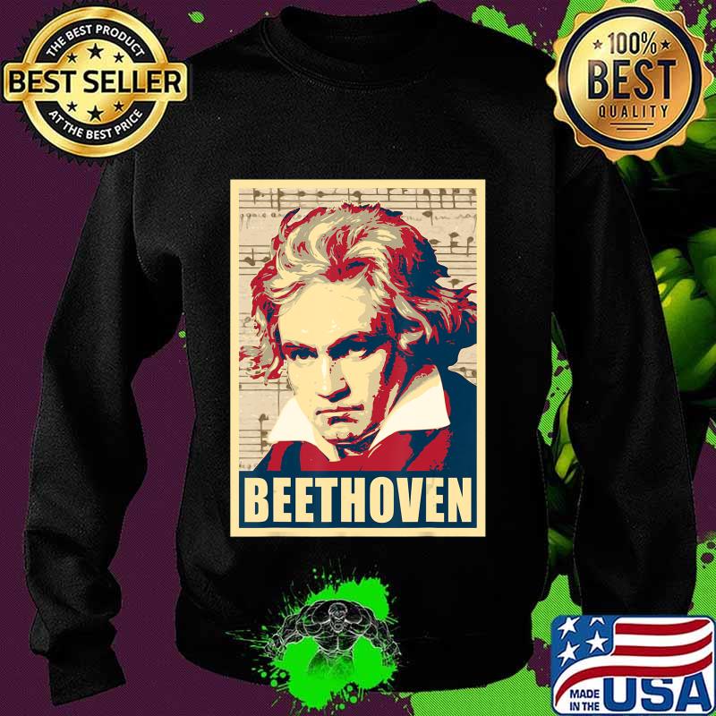 Beethoven Classical Music Composer Retro T-Shirt Sweater Beethoven Classical Music Composer Retro T-Shirt Sweater