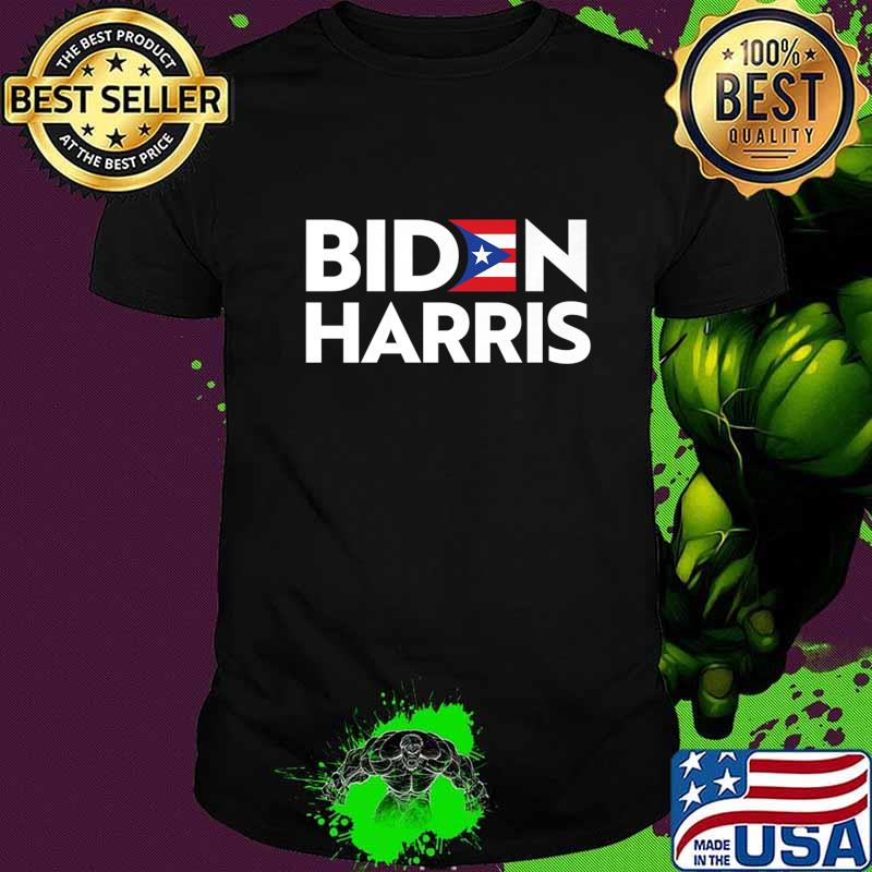 Biden Harris 2020 Joe Kamala for PR Puerto Rico Rican Flag Premium T-Shirt