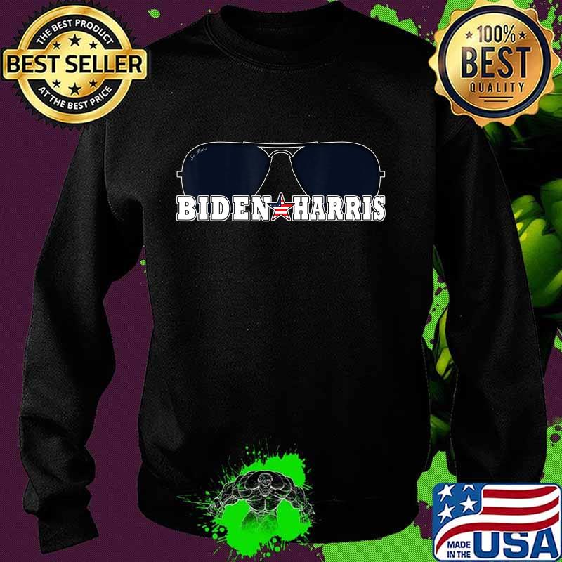 Biden Harris Sunglasses Patriotic Aviator Graphic T-Shirt Sweater Biden Harris Sunglasses Patriotic Aviator Graphic T-Shirt Sweater