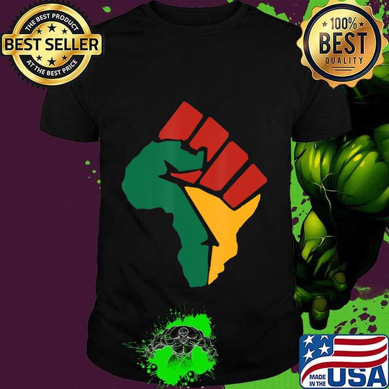 Black Lives Matter Africa Fist T-Shirt Black Lives Matter Africa Fist T-Shirt