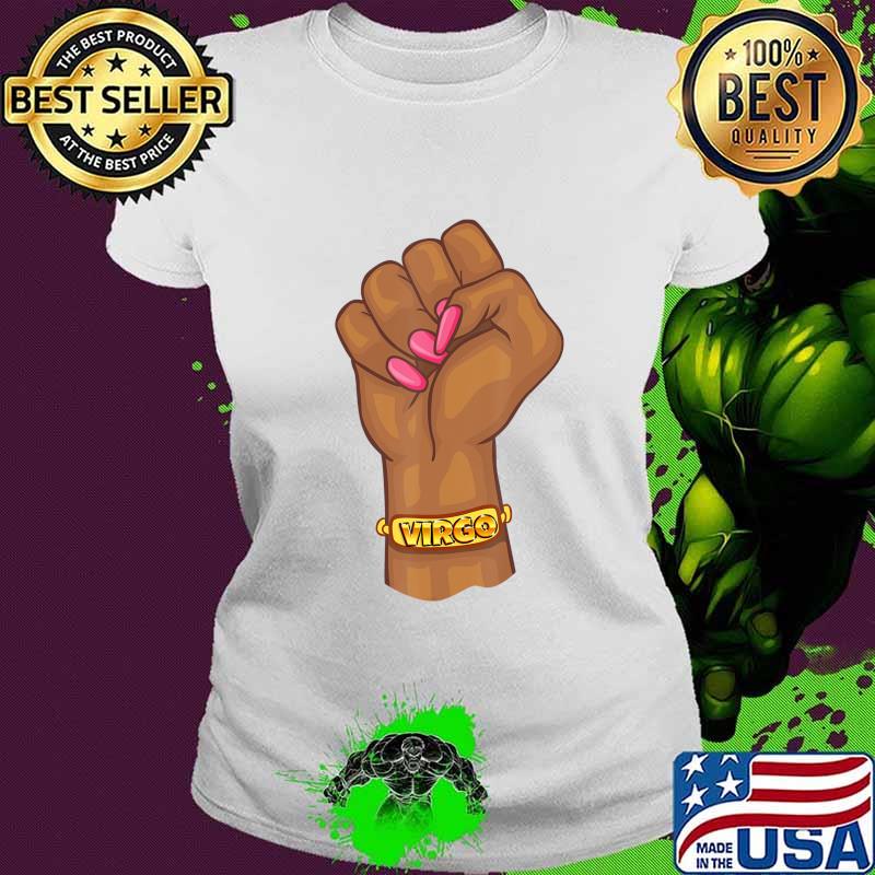 Black Power Feminist Virgo Zodiac Sign T-Shirt Ladies tee Black Power Feminist Virgo Zodiac Sign T-Shirt Ladies tee