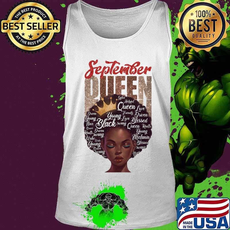 Black woman september queen s Tank top Black woman september queen s Tank top