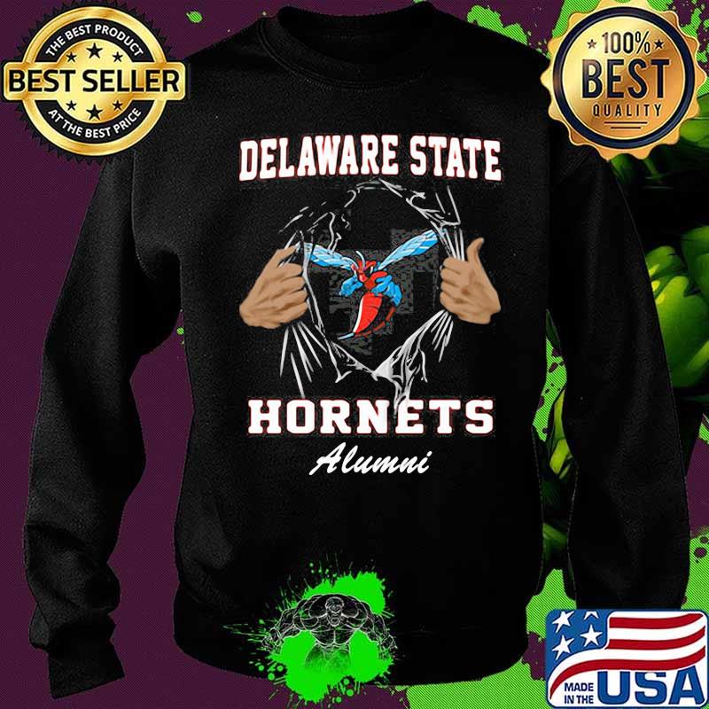 Blood inside delaware state hornets alumni s Sweater Blood inside delaware state hornets alumni s Sweater