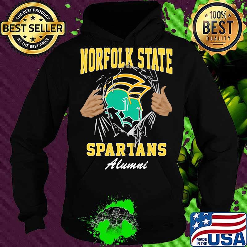 Blood inside norfolk state spartans alumni s Hoodie Blood inside norfolk state spartans alumni s Hoodie