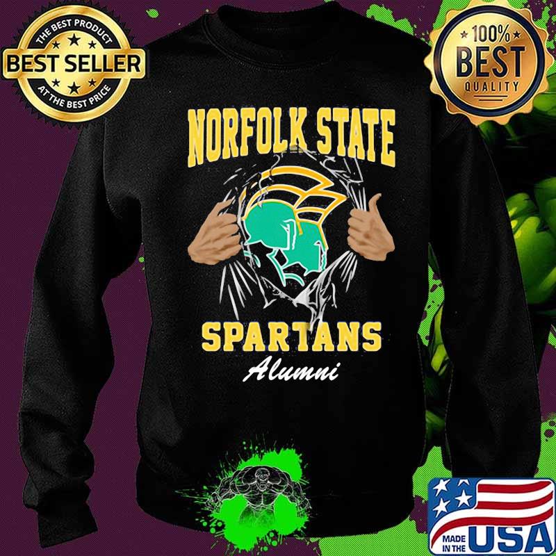 Blood inside norfolk state spartans alumni s Sweater Blood inside norfolk state spartans alumni s Sweater