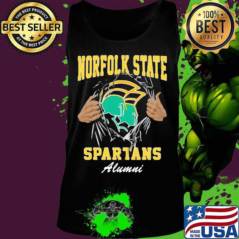 Blood inside norfolk state spartans alumni s Tank top Blood inside norfolk state spartans alumni s Tank top