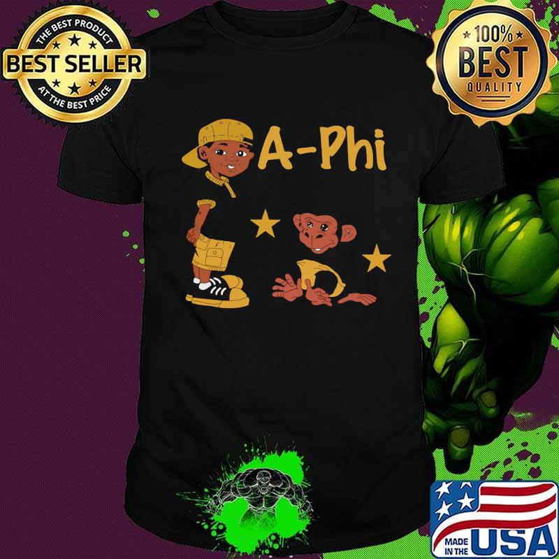 Boy and monkey stars alpha phi alpha shirt
