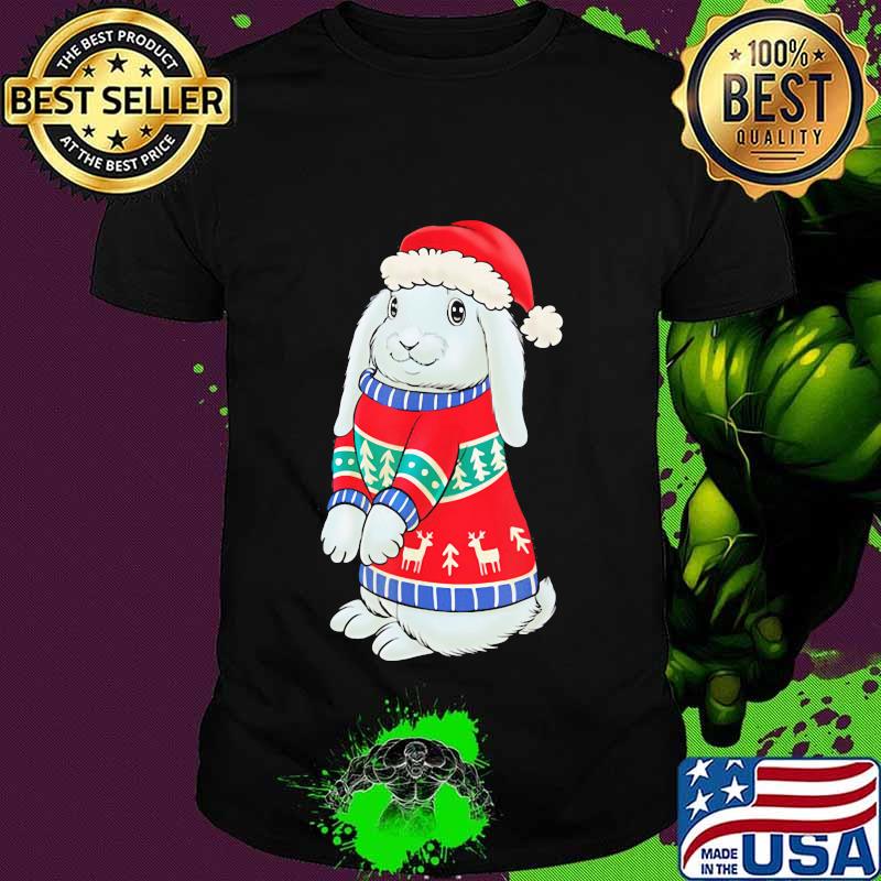 Bunny Merry Christmas Unique Shirt