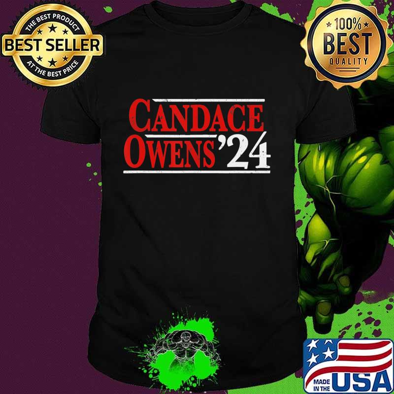 Candace Owens 2024 Vintage Distressed Campaign Election T-Shirt
