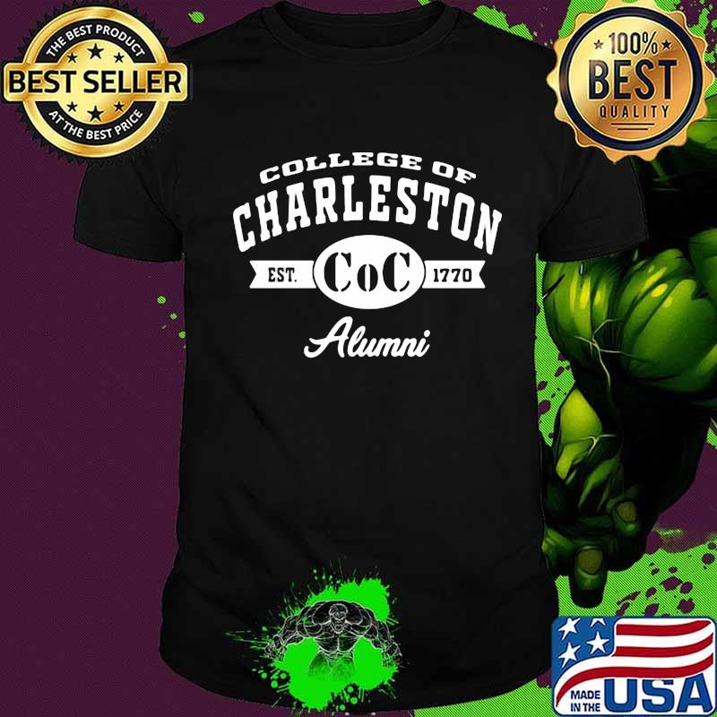 College of charleston coc est 1770 alumni shirt