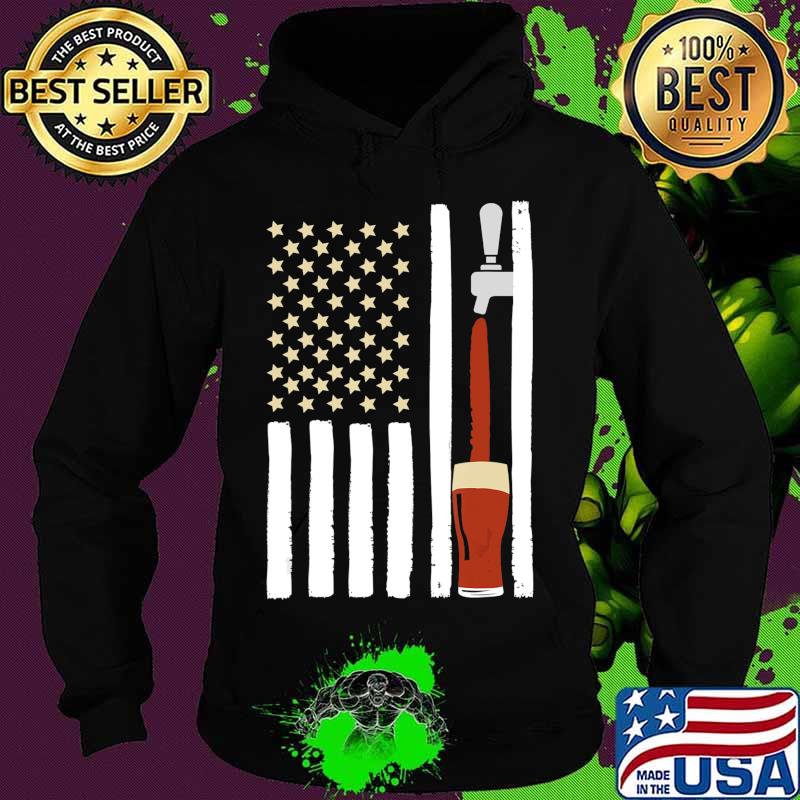 Craft Beer American Flag Great Oktoberfest Brewery Drinking T-Shirt Hoodie Craft Beer American Flag Great Oktoberfest Brewery Drinking T-Shirt Hoodie