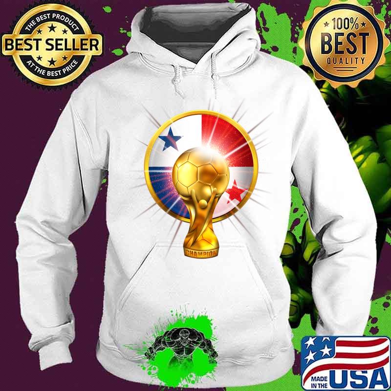 CUP SOCCER CHAMPION GOLD PANAMA FOOTBALL T-Shirt Hoodie CUP SOCCER CHAMPION GOLD PANAMA FOOTBALL T-Shirt Hoodie