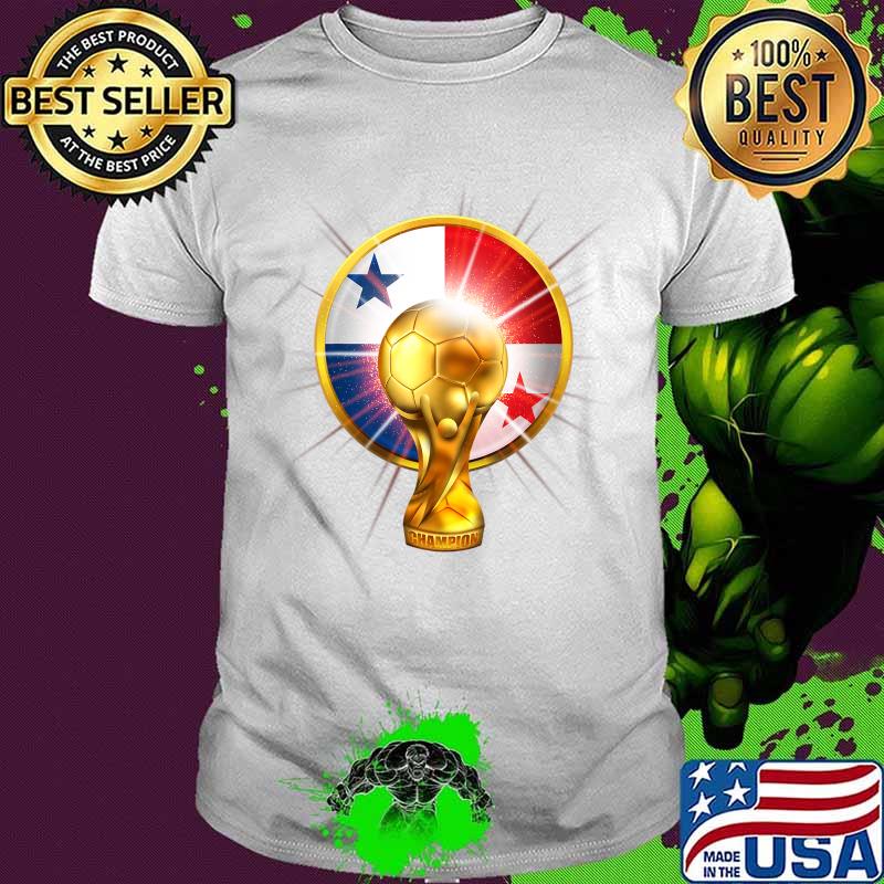 CUP SOCCER CHAMPION GOLD PANAMA FOOTBALL T-Shirt