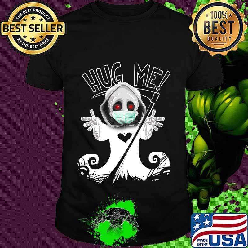 Cute Grim Reaper with Mask - Halloween T-Shirt