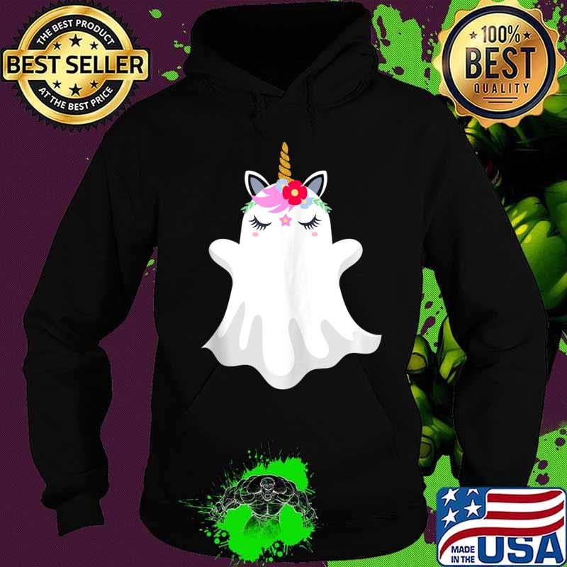 Cute Unicorn Ghost Funny Halloween Costume for Women Girl s Hoodie Cute Unicorn Ghost Funny Halloween Costume for Women Girl s Hoodie