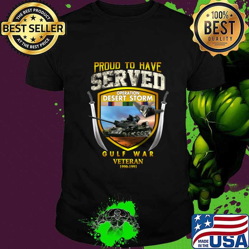 Desert Storm Gulf War Veteran 1990-1991 T-Shirt