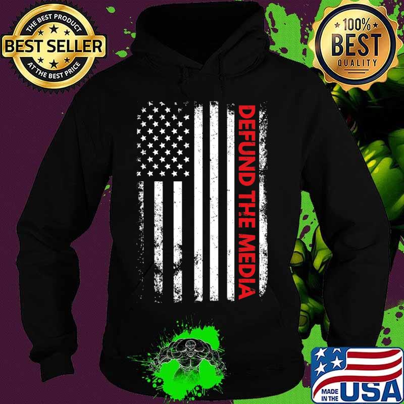 Election 2020 Funny Fake News Defund The Media T-Shirt Hoodie Election 2020 Funny Fake News Defund The Media T-Shirt Hoodie