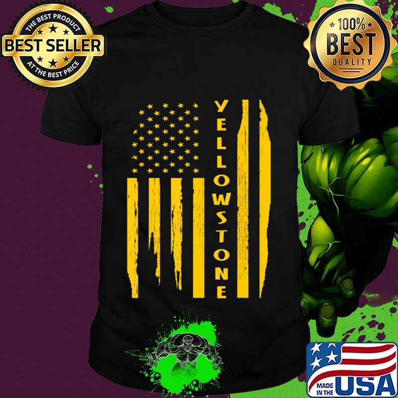 Fanny Yellowstone6 - llowstone Flag T-Shirt