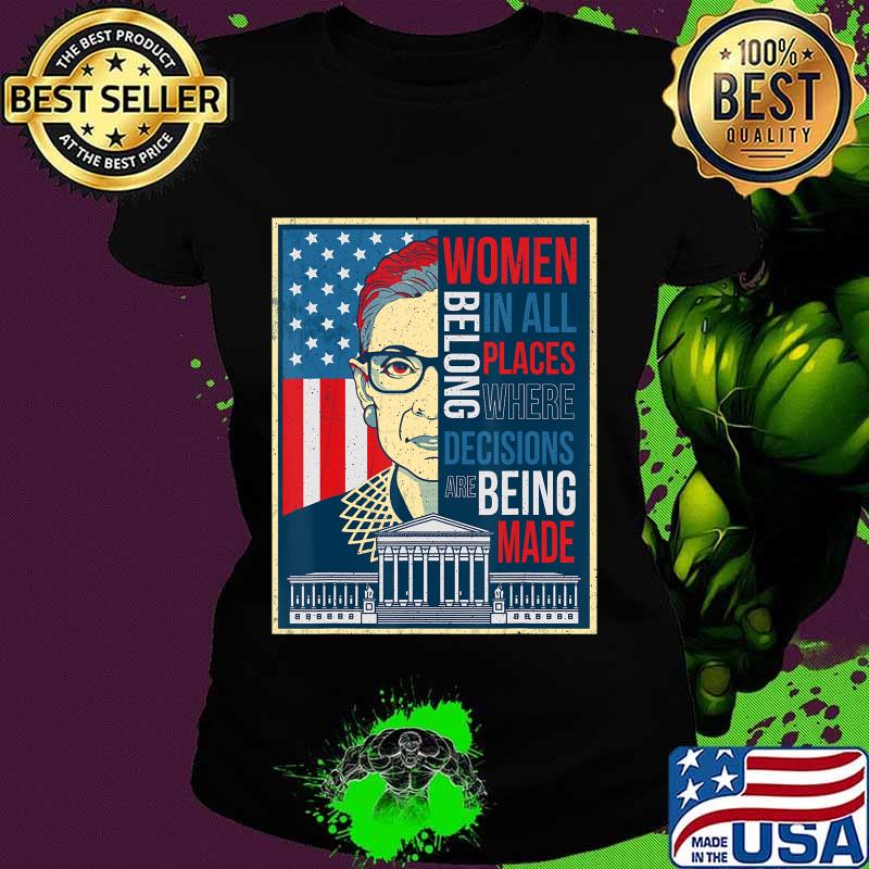 Feminism Quotes RBG Quote Girl With Book Women T-Shirt Ladies tee Feminism Quotes RBG Quote Girl With Book Women T-Shirt Ladies tee