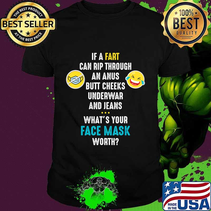 Funny Anti Mask Fart Meme - Fresh Air Breather T-Shirt