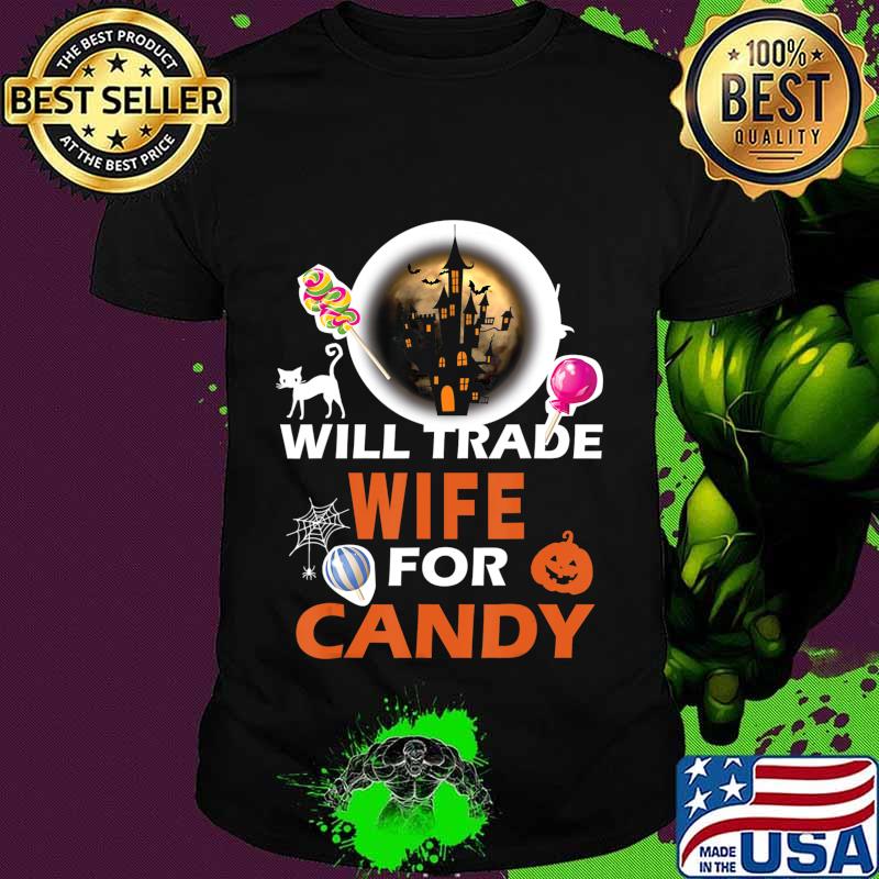 Funny Halloween Wife Clothes Costume Outfit TeeTshirt T-Shirt